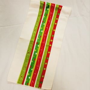 Burp Cloth in Holiday Colors